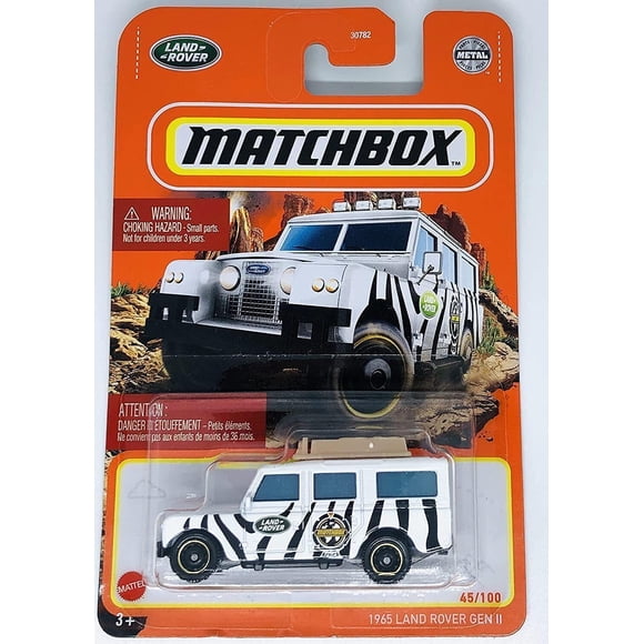 Auto fundido Hot Wheels Matchbox 2022 1965 Land Rover Gen II