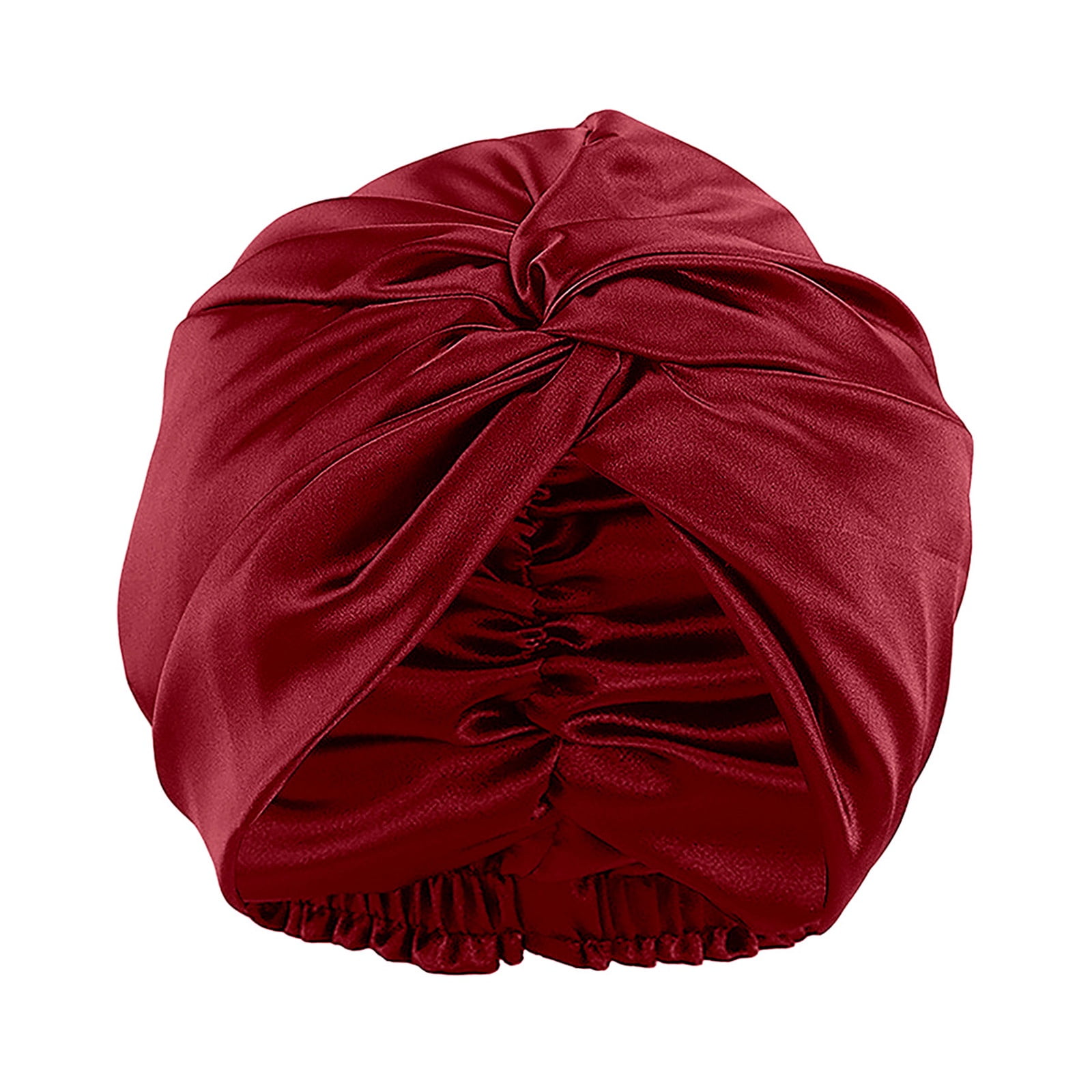 Gorro Satin Turbante Ker Rojo Vino