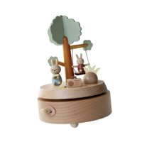 Bothyi - Caja De Música Giratoria Para Decoración De Mesa Para El Día De San Valentín, Aniversario, Niña, Mujer, Estilo B