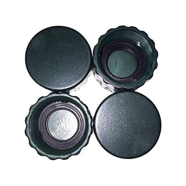 Tapones de plástico Rugg con rosca hembra para mangueras, 3/4 pulgadas, paquete de 30