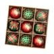 thumbnail image 2 of 9 Piezas De Adornos De Bolas De árbol De Navidad De 2,3 Pulgadas Decorativos Para Puerta De Chimenea Estilo G, 2 of 3