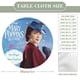 thumbnail image 2 of El regreso de Mary Poppins-theme Fitted Round Tablecloths Elastic Edged Table Covers Waterproof Table Cloth for Kitchen Holiday Party Tables Decor 120cm, 2 of 6
