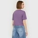 thumbnail image 2 of Polera Fun Mujer Manga Corta Crop Morado Corona, 2 of 5