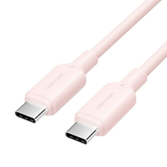 Cable USB-C a USB-C 2.0 Vention -Rosa-2M
