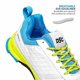 thumbnail image 3 of Zapatillas de cricket DSC Jaffa 22 UK-8 Blanco/Amarillo lima, 3 of 4
