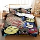 thumbnail image 1 of Music Gorillaz Bedding Set Bed Set Aldult Kid Bedroom Duvetcover Sets Kawaii, 1 of 5