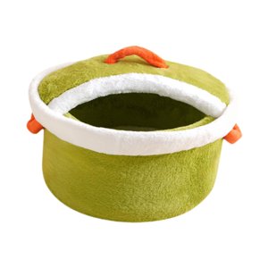 Ioensy - Cama De Felpa Para Gatos, Otoño E Invierno, Suave, Para Perros Pequeños, Cachorros Y Gatos