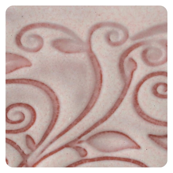 Esmalte AMACO Opalescent O-54 Dusty Rose Pink 473 mL para bizcocho