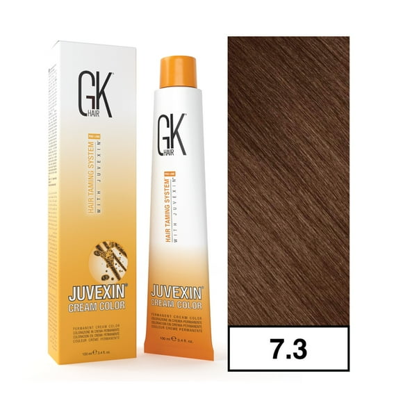 - Tintura Cream Color Permanente Vegana 100ml + Oxidante - 7.3 Rubio Dorado