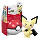 thumbnail image 2 of Set de construcción Mega Pokémon Pichu Pokébola con 24 piezas, 2 of 6