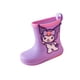 thumbnail image 3 of Botas De Lluvia Zapatos A Prueba De Lluvia Patrón De Dibujos Animados Zapatos De Jardinería Para Niños Longitud Interior 19 Cm, 3 of 5