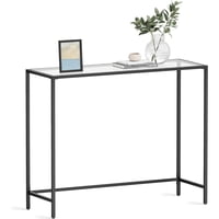 Casa Vinte - Recibidor Arrimo De Vidrio Y Fierro Negro Skalby