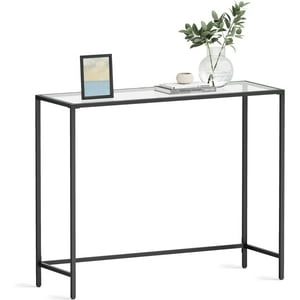 Casa Vinte - Recibidor Arrimo De Vidrio Y Fierro Negro Skalby