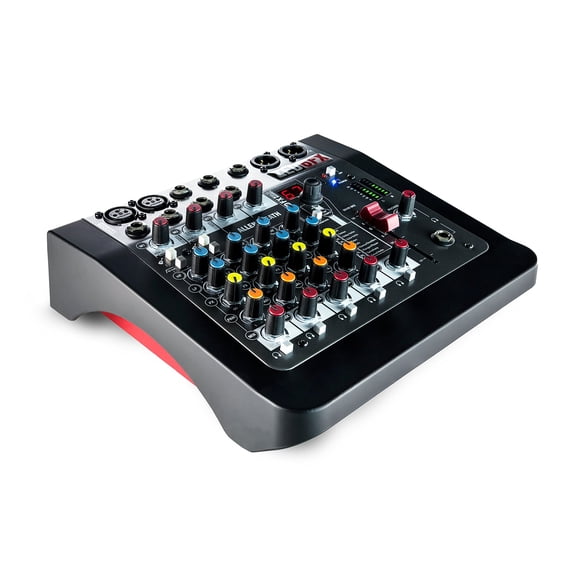 Mezclador Allen & Heath ZED6FX con guitarra DI de alta impedancia
