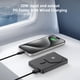 thumbnail image 5 of Batería externa SIXTHGU 10000 mAh inalámbrica 22,5 W titanio, 5 of 7