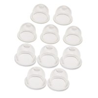 Magideal - 10 Bombillas De Cebado Para Carburador De Cortacésped, Herramientas De Jardín, Repuestos Para Cortacésped, Fácil Instalación, Bomba De Aceite Para Mot 19 Mm