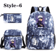 thumbnail image 1 of Anime Satoru Gojo Pattern Three Piece Backpack New Fashion School High Quality Backpack Shoulder Bag Pen Bag Laptop Backpack, 1 of 3