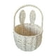 thumbnail image 1 of Cesta Tejida Con Orejas De Conejo, Decoración De Pascua, Cesta De Mano Para Regalos, Baby Shower, 1 of 5