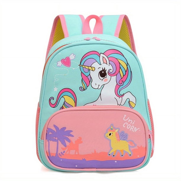 Children's Cartoon Cute Animal School Bag, Casual Travel Backpack For Boys And Girls