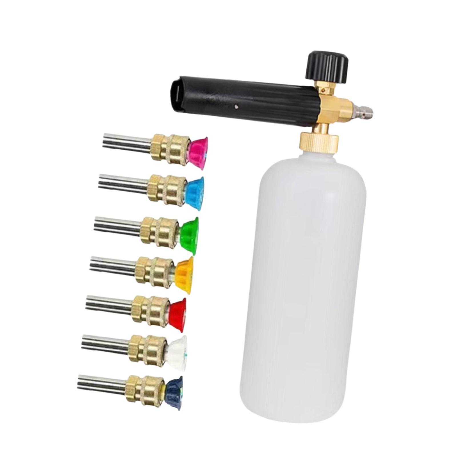 Ioensy - Pulverizador De Espuma De Alta Presión Para El Cuidado De Automóviles En El Patio, En Exteriores E Interiores