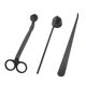 thumbnail image 5 of 3PCS Vela Wick Trimmer Snuffer Dipper Cutter Extinguir Kit De Herramientas Negro, 5 of 5