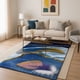 thumbnail image 2 of Alfombra Antideslizante Grande 140x200cm Estampada Moderna Para Piso, 2 of 6