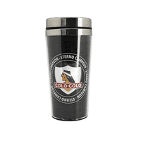 Mug Termico Logo Plateado Colo Colo