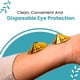 thumbnail image 3 of Conos de protección ocular HeeStar desechables, 100 pares (200 unidades), 3 of 7