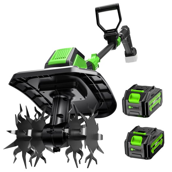Cultivador inalámbrico Etoolab de 20V, ancho de trabajo de 9 pulgadas