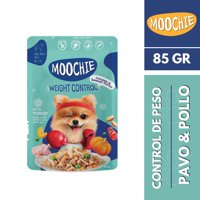 Moochie - Sobre Perro Weight Control Pavo 85Gr X12 Und
