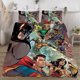 thumbnail image 3 of Justice League 3-Piece Bedding Set For Kids Boys Girls Adult Cartoon Warm Cute Fashion Holiday Present Gift Bed Sheets, 3 of 5