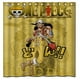 thumbnail image 1 of Cortina de ducha de One Piece Sniper King Usopp, juego de cortina de baño con ganchos, tamaño 66 x 72 pulgadas, 1 of 3