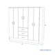 thumbnail image 4 of Clóset Maipo 6 Puertas Blanco, 4 of 4