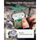 thumbnail image 5 of Funda para AirPods 4 ESR HaloLock a prueba de caídas, color verde militar, 5 of 9