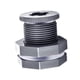 thumbnail image 2 of Conector De Mamparo Para Tanque De Agua NPT De 3/4" Para Acuarios, Tanques De Agua Y Cubetas De Lluvia, 2 of 5