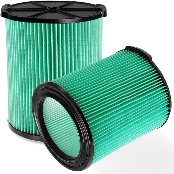 2 Pack VF6000 Filter for Ridgid 520 Gallon Wet Dry Vacuums
