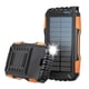 thumbnail image 2 of Cargador Solar Portátil De 20000 Mah Para Teléfono Móvil, Batería Externa Impermeable Para Camping, Linterna De 2 Usb/led Con Brújula Para Actividades Al Aire Libre., 2 of 5