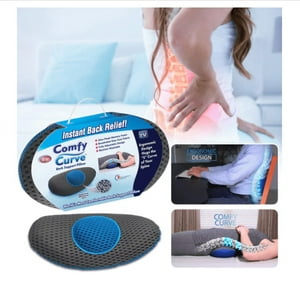 Génerico - Cojin Almohada Apoyo Lumbar Corrector Postura Viscoelastica Casa,Oficina,Autoetc
