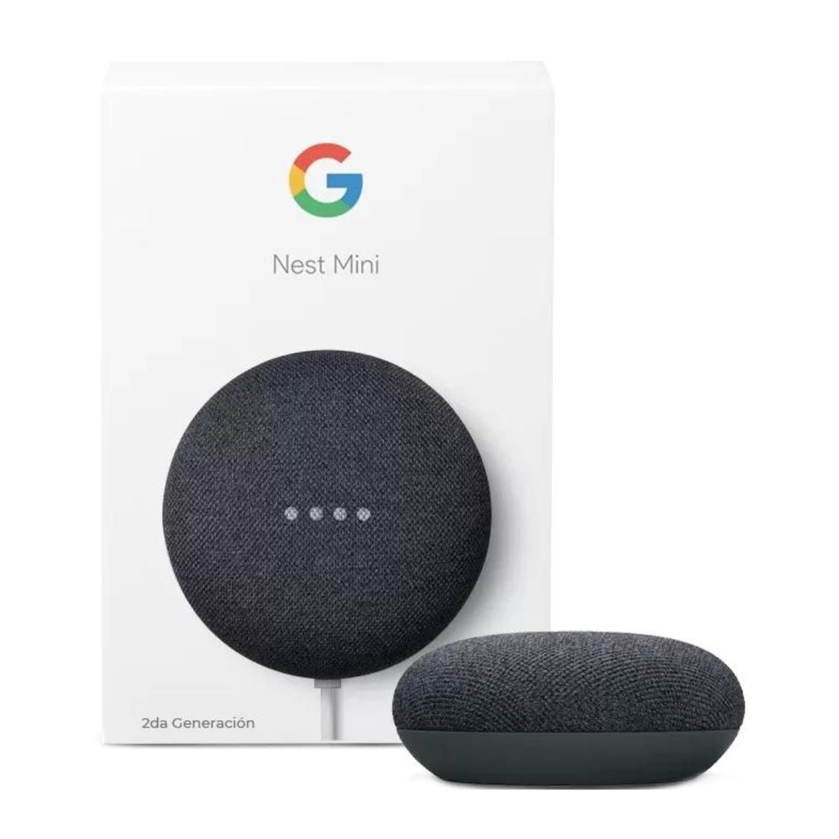 Google Nest Mini 2Nd Gen Con Asistente Virtual Google Charcoal