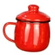 thumbnail image 4 of Taza Esmaltada Para Beber, Taza De Té, Taza De Jugo Para Oficina, Cocina, Picnic, Rojo, 4 of 5