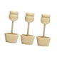 thumbnail image 4 of Juego De 3 Macetas De Madera Sin Terminar Para Decorar Tu Fiesta, Estilo Cafetería, Con Adornos De Madera Sin Terminar., 4 of 5