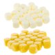 thumbnail image 2 of 50 Piezas De Dados En Blanco Opacos D6 Para Juegos De Fiesta D&D RPG Amarillo + Beige, 2 of 3