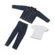 thumbnail image 2 of 1/12 Ropa De Muñeca Masculina Traje De Moda Para Accesorios De Figuras De Muñecas De 6 Pulgadas, 2 of 3