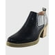 thumbnail image 1 of Botin alto elasticado Negro, 1 of 4