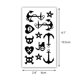 thumbnail image 4 of Tinta de dibujo negra falsa para tatuajes temporales Glaryyears, paquete de 20, 4 of 5