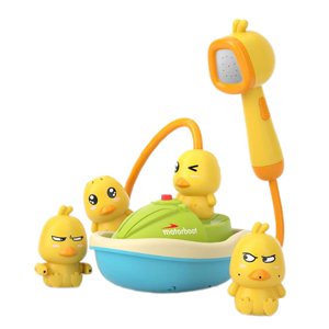 Magideal - Bote Flotante Con Rociador De Agua Eléctrico De Lindo De Plástico, De Agua Con Rociadores Para Niños, Juguete Con Fuente De , Sin Cabezal Rociador