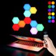 thumbnail image 2 of Luz LED Hexagonal Vcwtty 12 Unidades Control Remoto 13 Colores, 2 of 3
