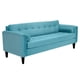 thumbnail image 2 of Sofa Retro 3cg Felpa 00 Turquesa, 2 of 6