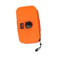 Ioensy - Bolsa Para Sillín De Bicicleta, Ligera, Pequeña, Para La Parte Trasera De La Bicicleta, Portátil, 0,5 L, Color Naranja