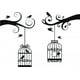 thumbnail image 1 of Decomural Tree Branch Bird Cage WS-47616, 1 of 2